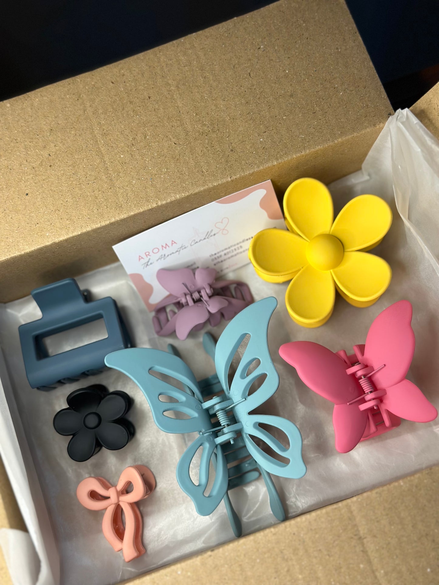 Mix claw clips - Set of 7