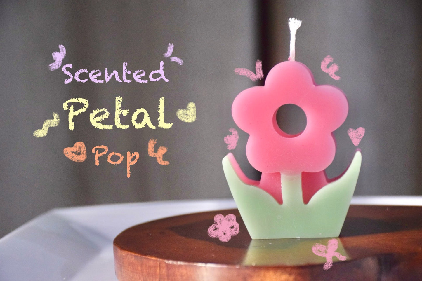 Petal pop - Flower scented candle