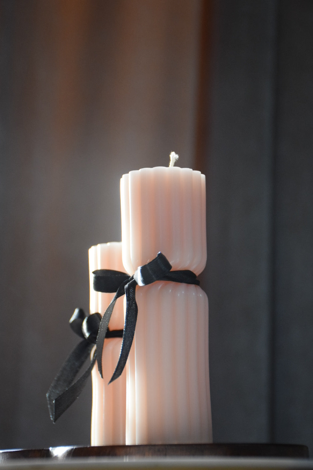 Pillar scented candle