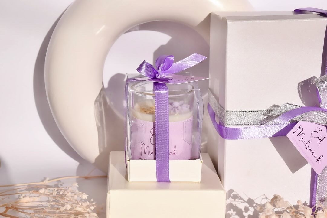 Eid special Jar scented candle with gift box - 3