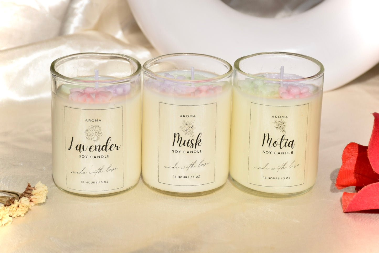 Pure soy scented jar - 80ml