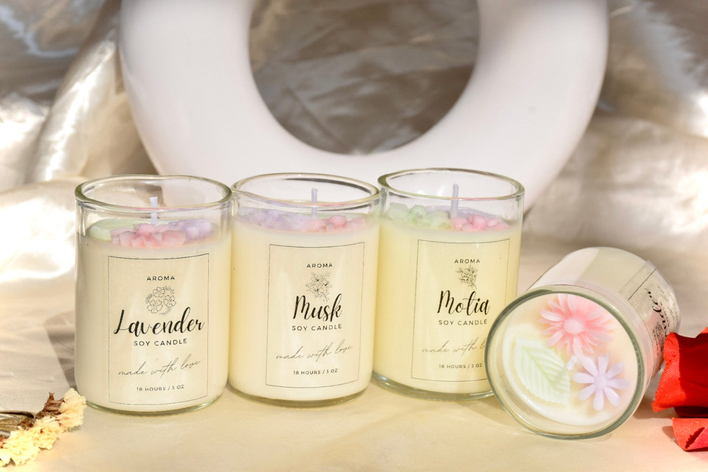 Pure soy scented jar - 80ml