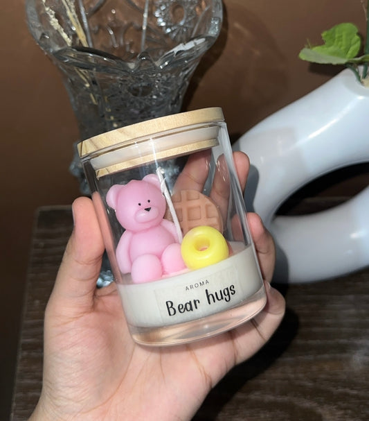 Bear hugs - Jar scented candle