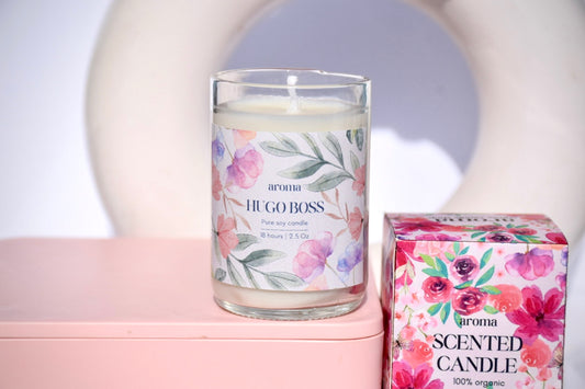Mini scented jar candle